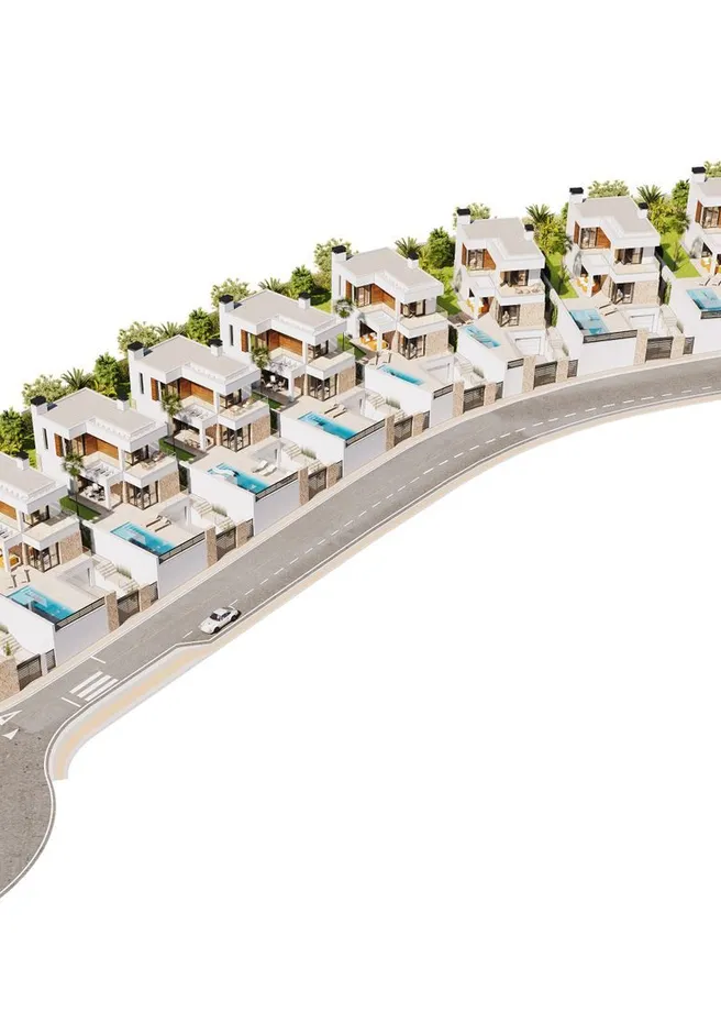 Finestrat Hills: vista aérea