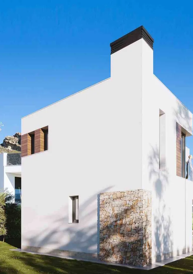 Finestrat Hills: fachada posterior